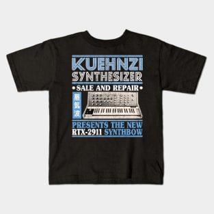 Kuehnzi Analog Synthesizer Vintage Japan Ad Retro Kids T-Shirt